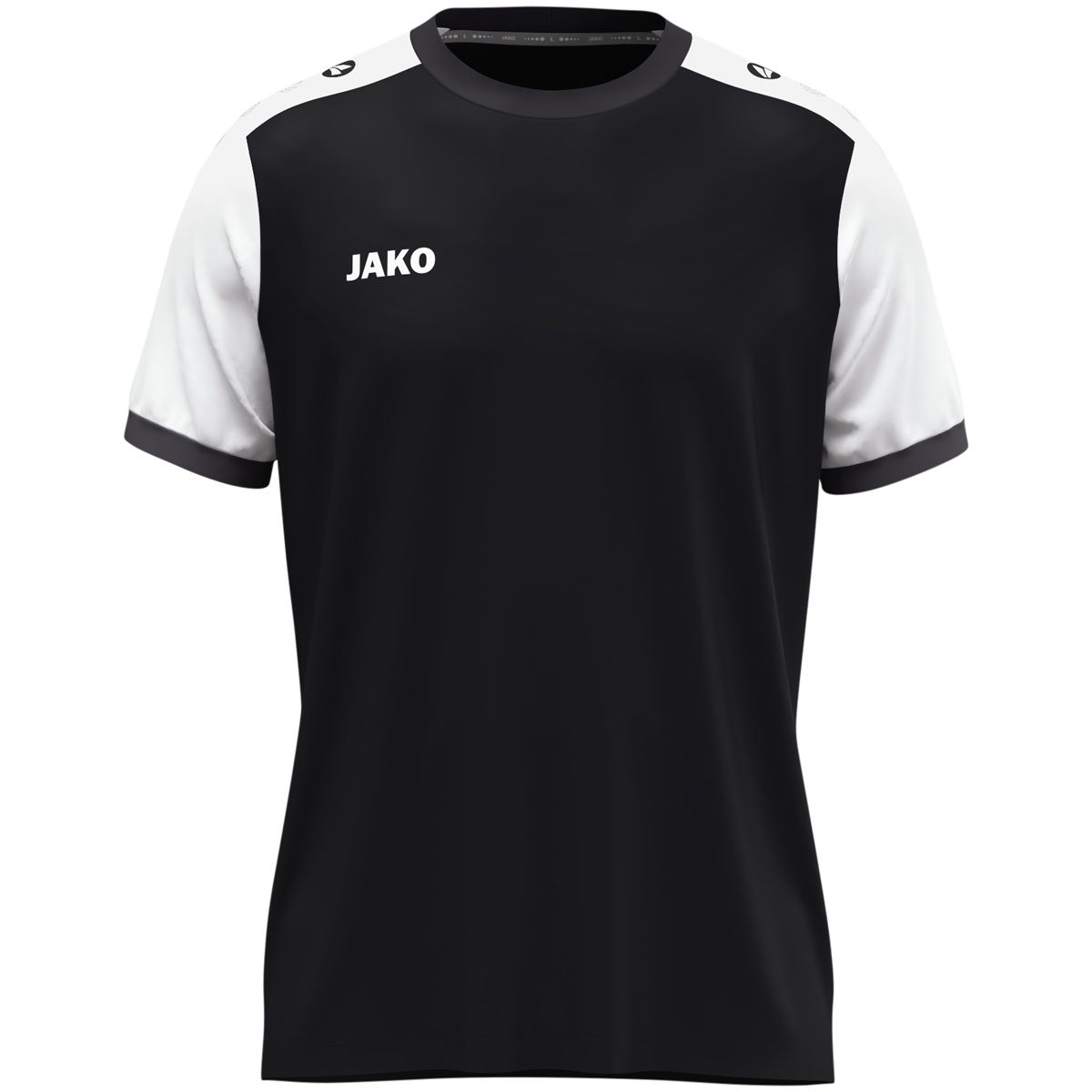 JAKO Shirt Dynamic KM 4270 Zwart Wit Antraciet