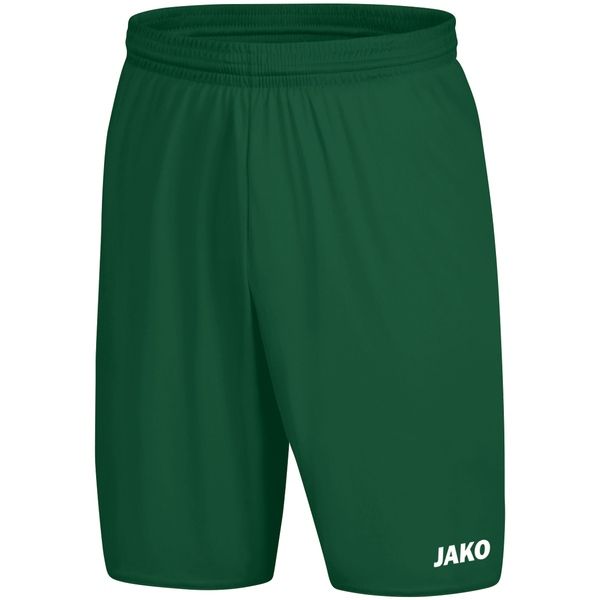 JAKO Short Manchester 2.0 4400 Donkergroen | Jakosportkleding | Bedrukking mogelijk