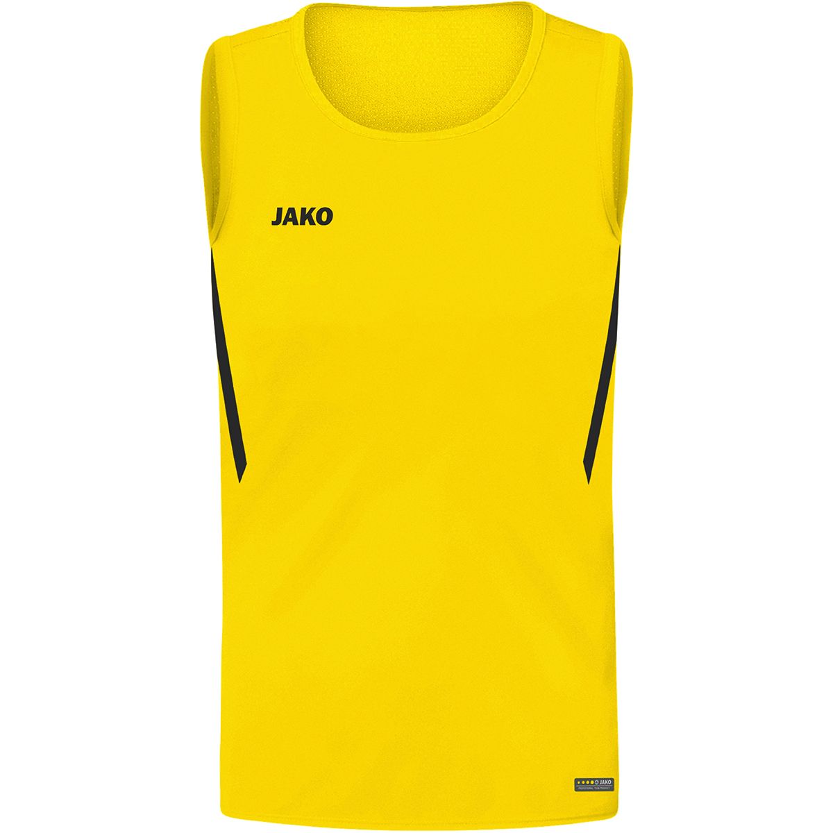 JAKO Tanktop Challenge 6021 Geel Zwart