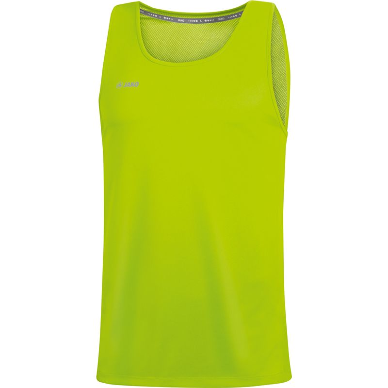 JAKO Tanktop Run 2.0 6075 Fluogroen