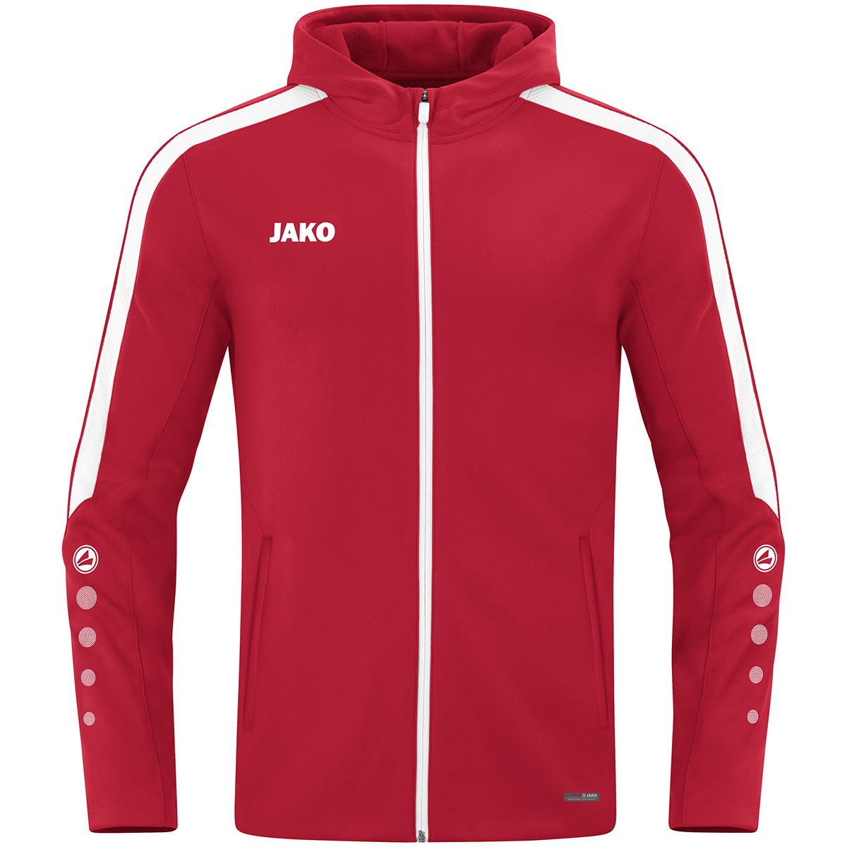 JAKO Jas met Kap Power 6823 Rood
