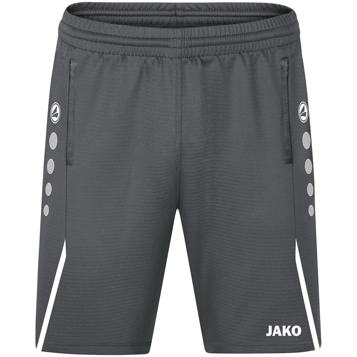JAKO Trainingsshort Challenge 8521 Grijs Wit