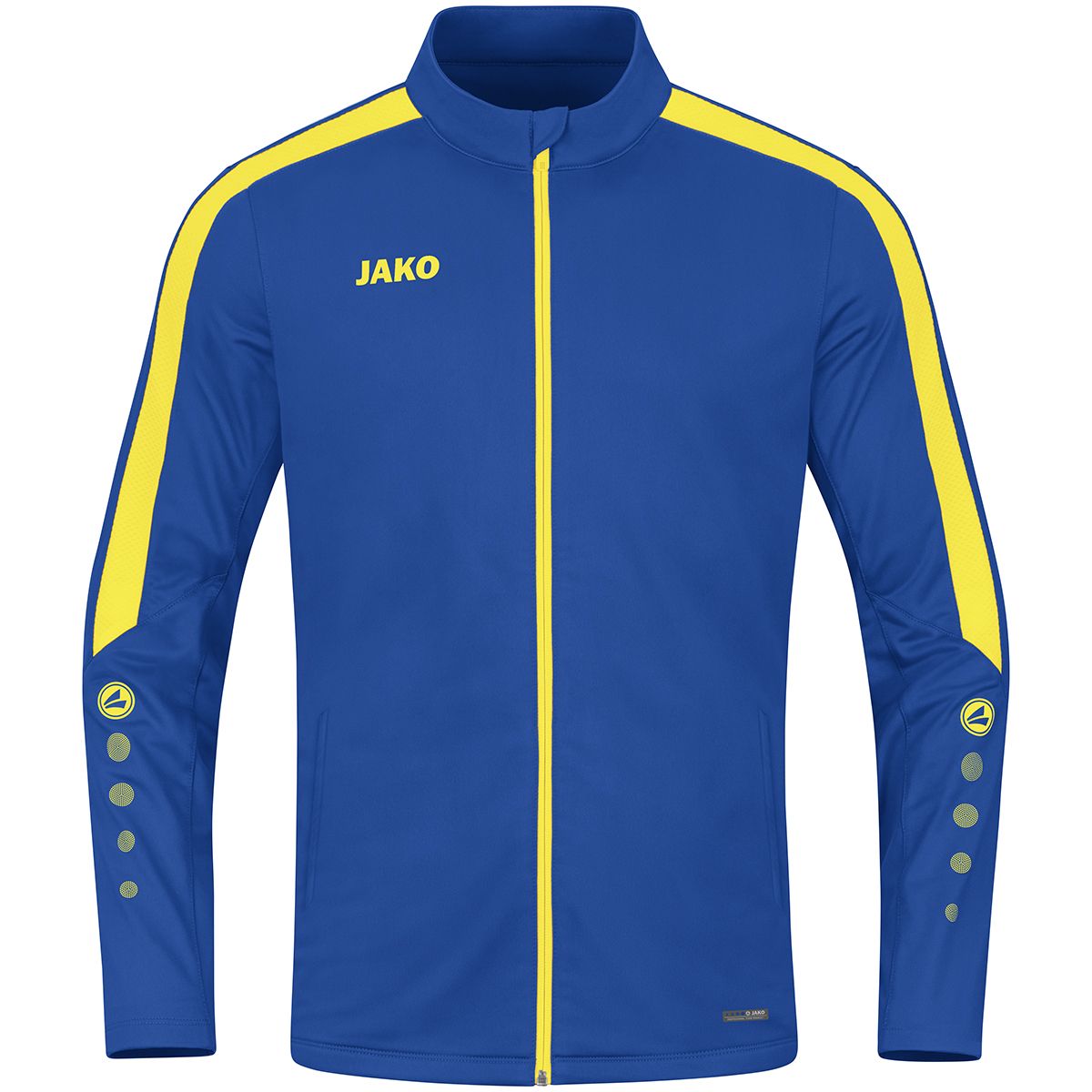 JAKO Polyestervest Power 9323 Blauw Geel
