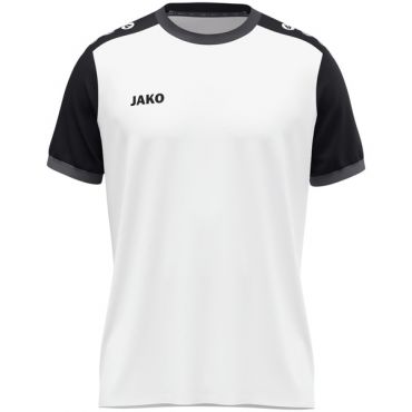 JAKO Shirt Dynamic KM Wit Zwart Antraciet