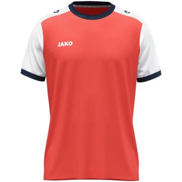 JAKO Shirt Dynamic KM 4270 Koraal Wit Marine