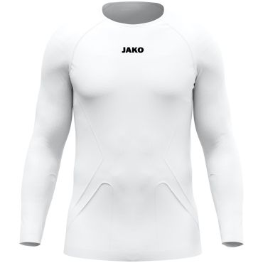 JAKO Longsleeve Lightweight 6459 Wit | Jakosportkleding.nl | Bedrukking mogelijk