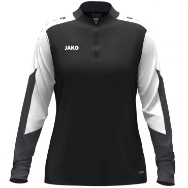 JAKO Ziptop 8670D Zwart Wit Antraciet| Jakosportkleding | Bedrukking mogelijk