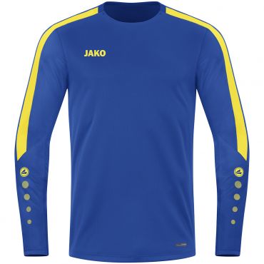 JAKO Sweater Power 8823 Blauw Geel 